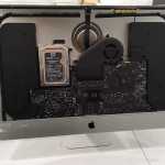 Inside Apple iMac computer