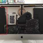 Removing Apple iMac computer speakers