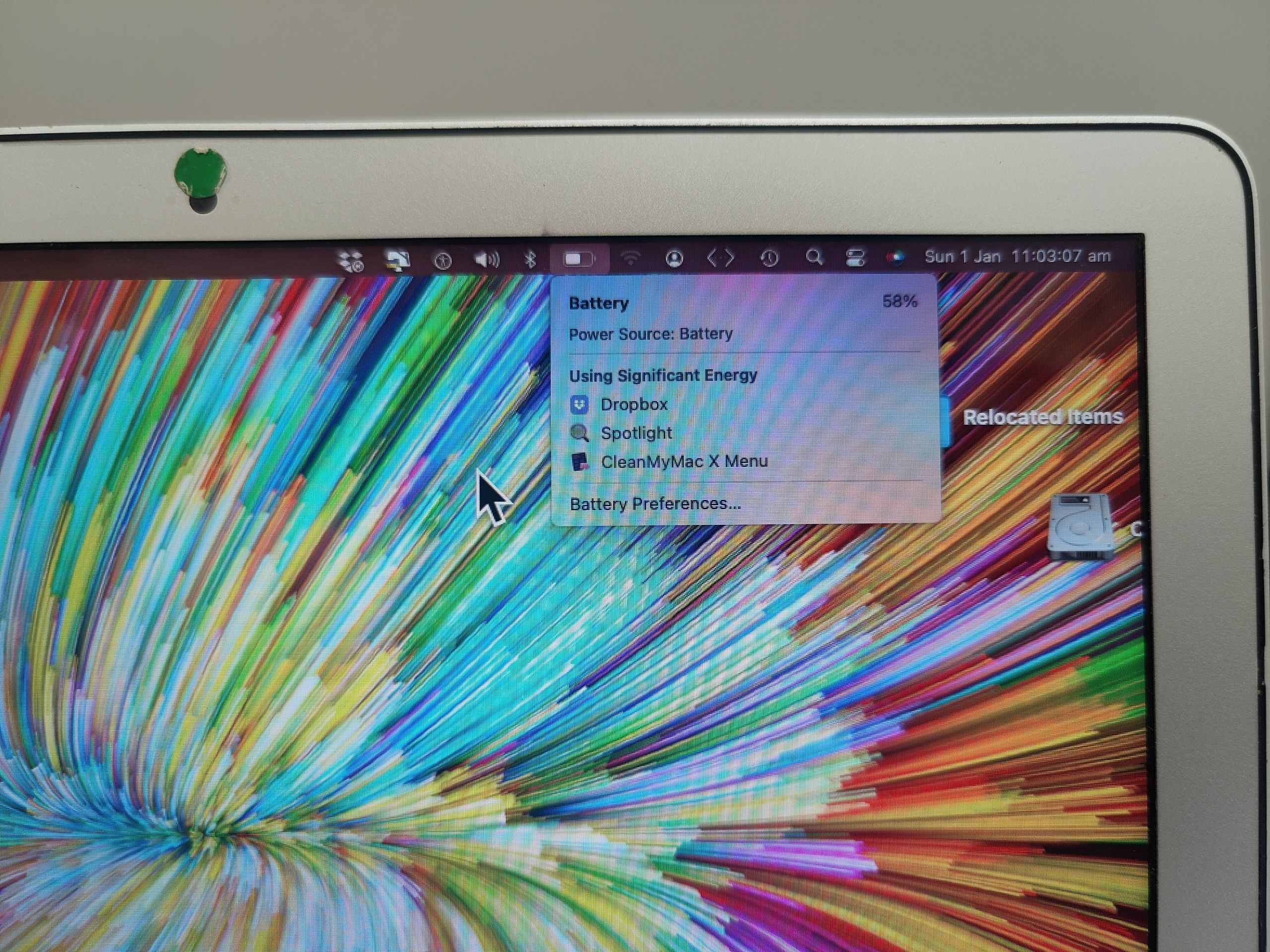 Apple MacBook Air 13 inch 2015 Resolved Battery Problem Screen View Apple MacBook Air 13 inch 2015 Resolved Battery Problem Screen View
