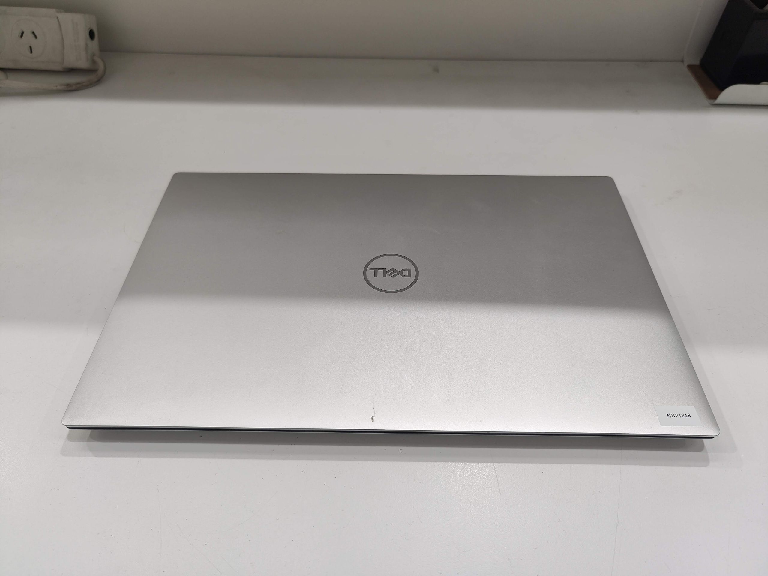 Closed dell laptop Closed dell laptop
