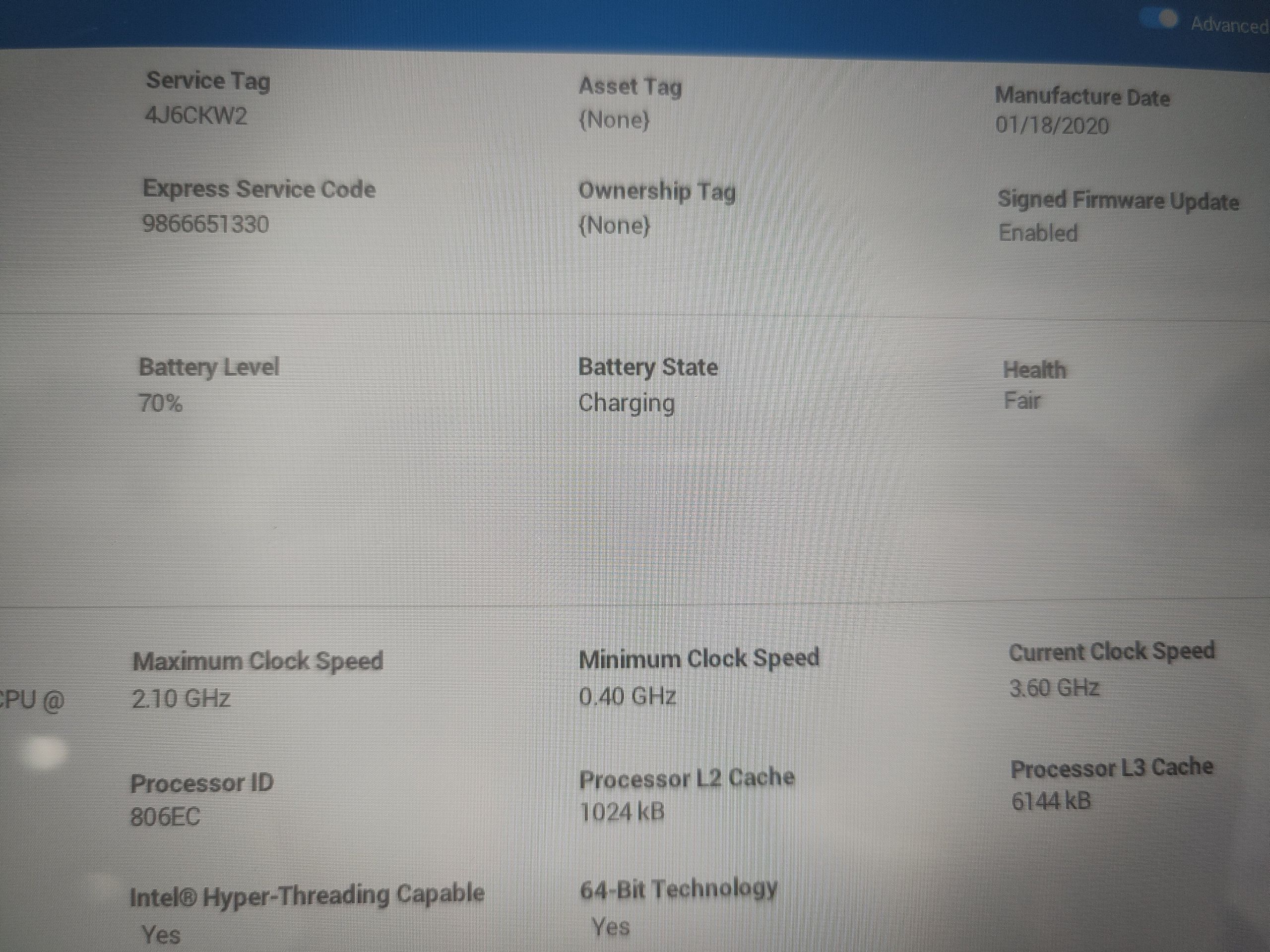 Picture of a Dell Inspiron 14 with Resolved Charging Problem B Picture of a Dell Inspiron 14 with Resolved Charging Problem B