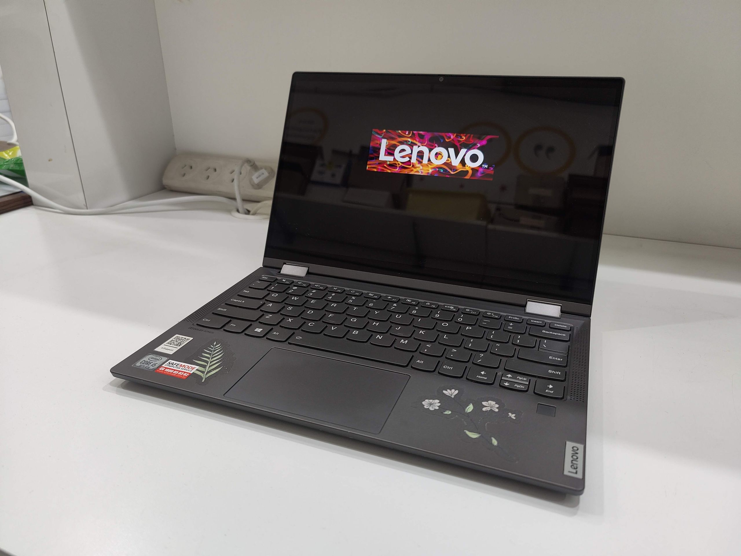 Opened Lenovo Yoga Laptop Opened Lenovo Yoga Laptop