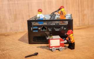 computer repair on desktop PC