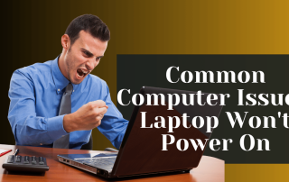 Common Computer Issues Laptop Won't Power On