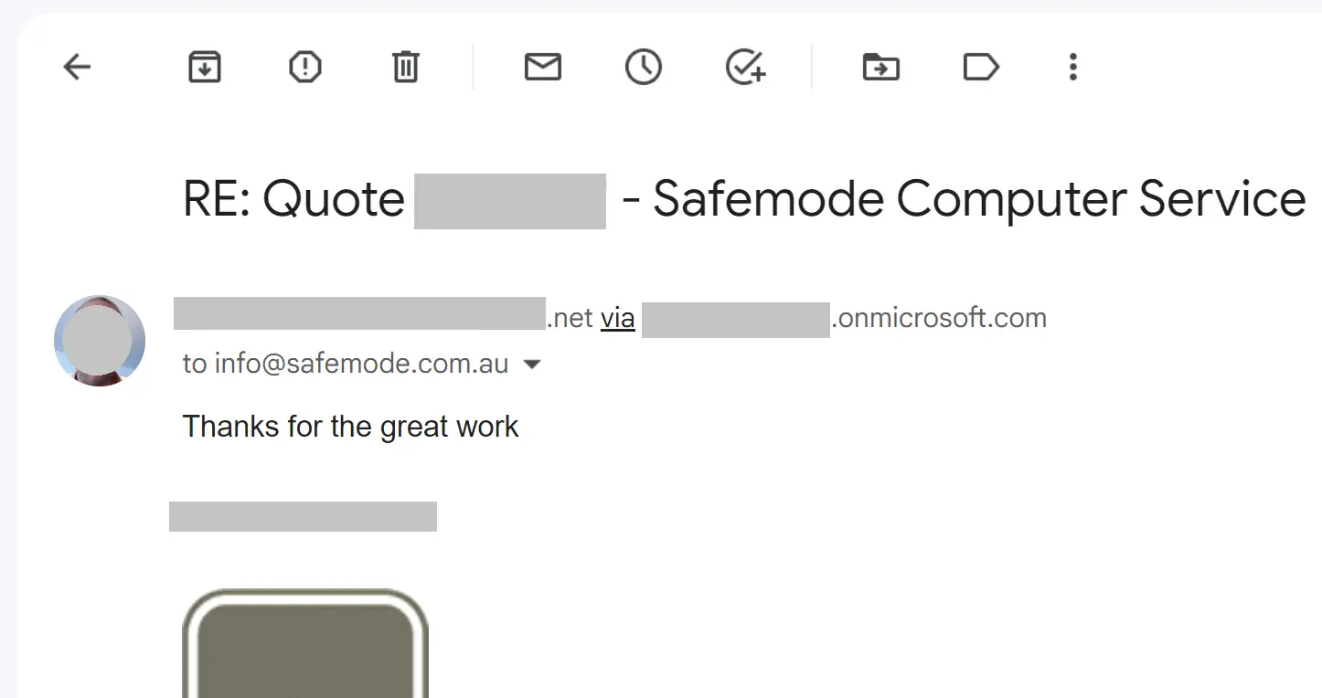 customer reply with a thank you note customer reply with a thank you note