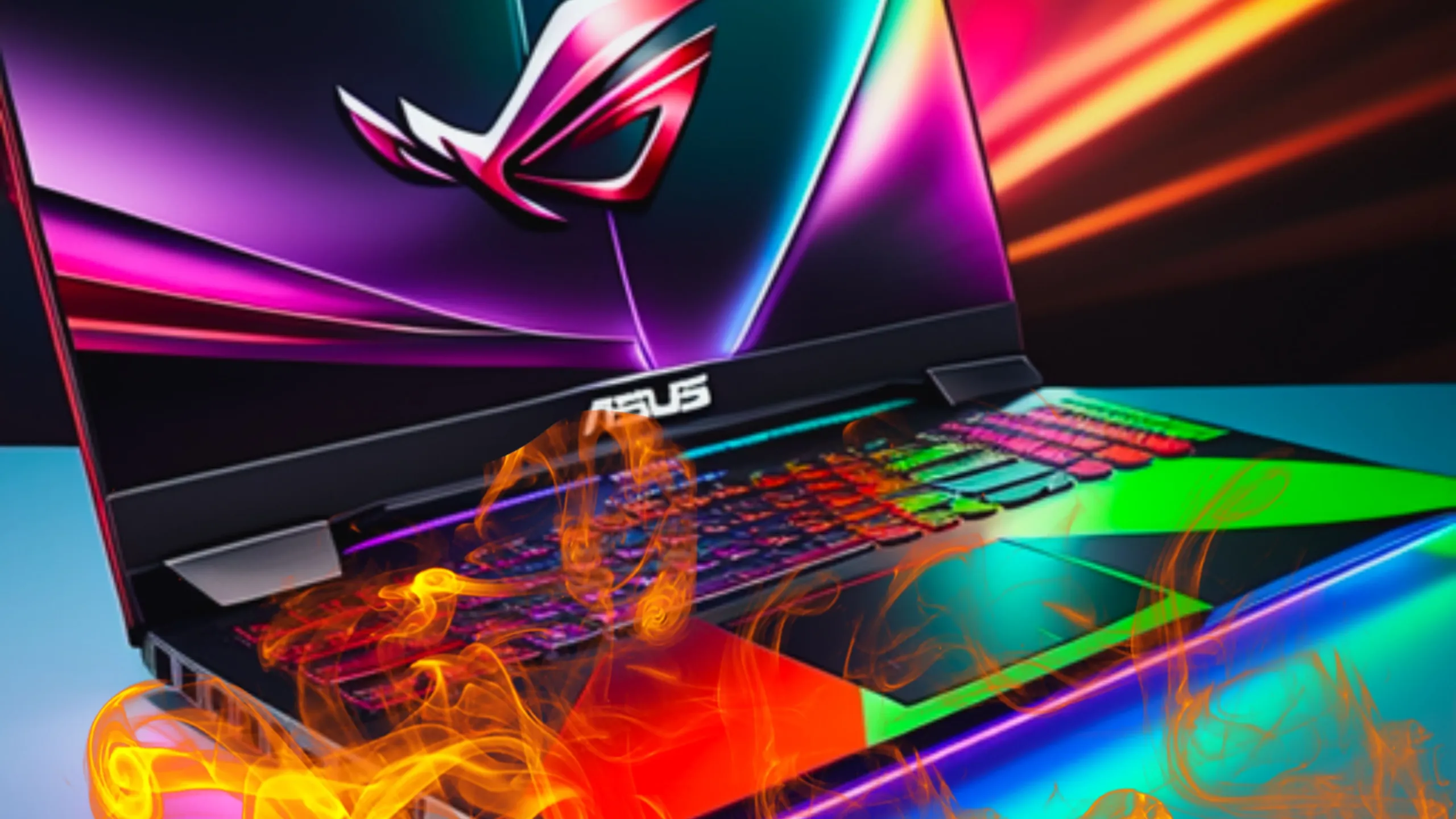 Asus ROG Laptop Overheating Issue Photo