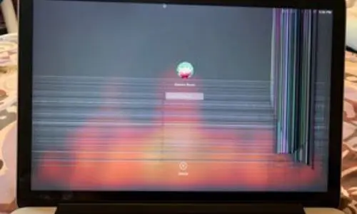 macbook pro lines on screen