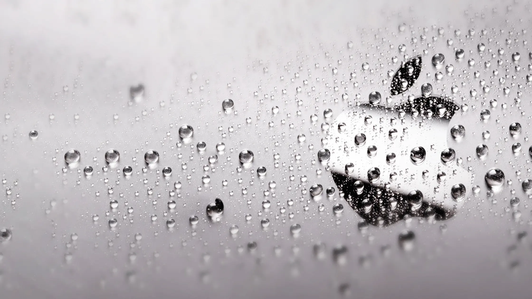 water on Apple Mac